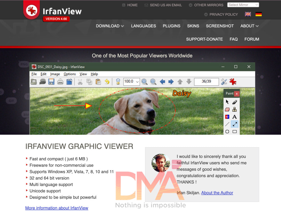 Phần mềm Irfanview