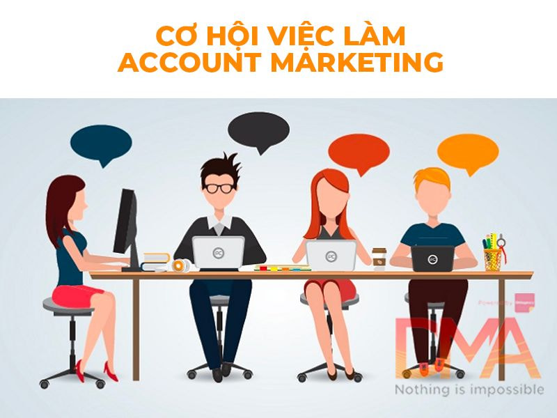 Cơ hội việc làm account marketing