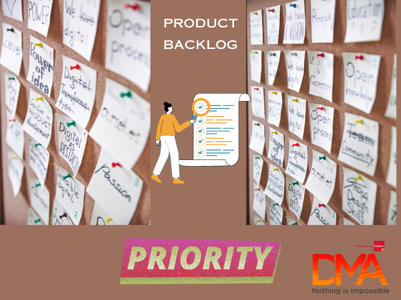 Product Backlog được dùng để sắp xếp thứ tự ưu tiên