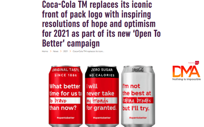 Quảng cáo “Open to Better” của Coca-Cola