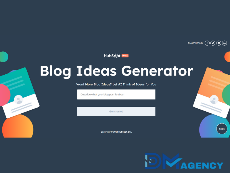 Blog Ideas Generator cho bạn những ý tưởng content hay ho