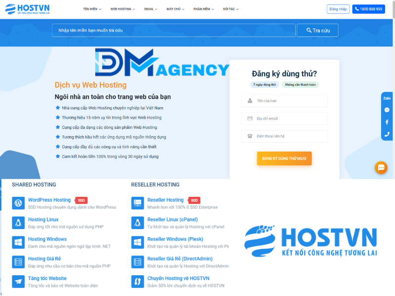 Dịch Vụ Hosting Tại Hostvn