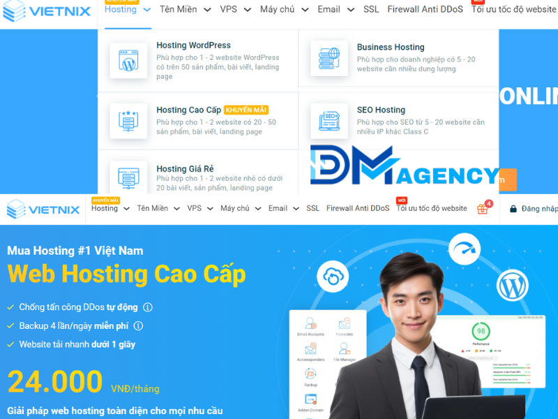 Dịch Vụ Hosting Tại Vietnix Giúp Bảo Vệ Dữ Liệu An Toàn