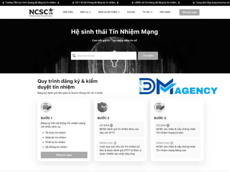 Dịch Vụ Tín Nhiệm Mạng